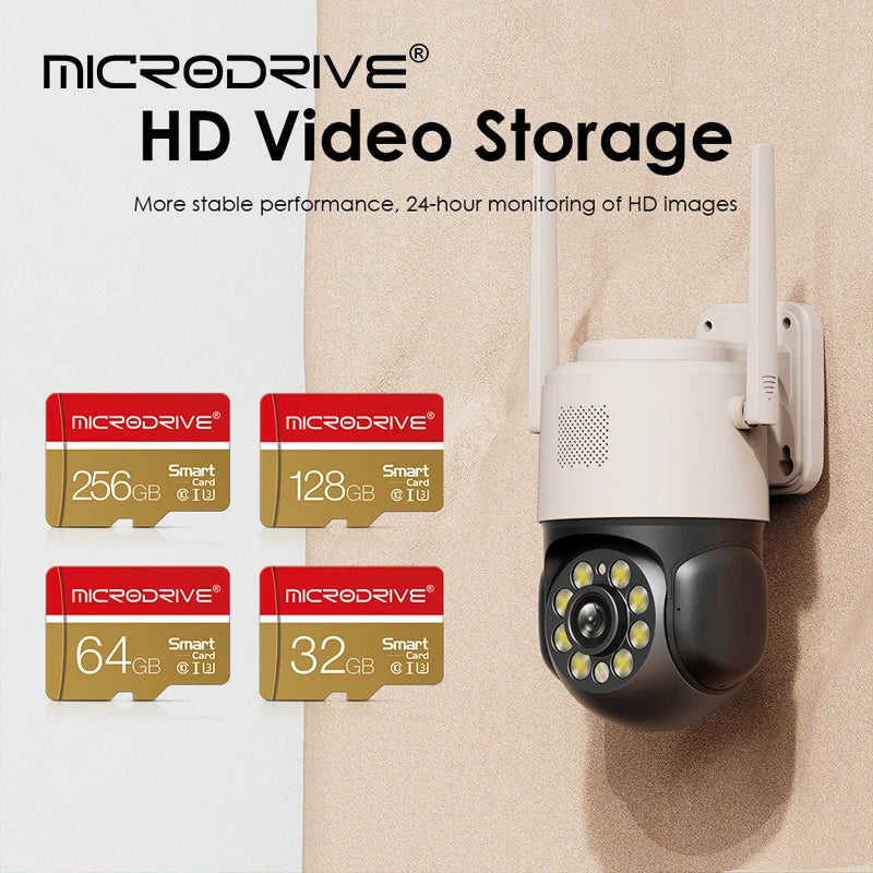 High-Speed Micro SD Card – Class 10, U3 (16GB–256GB)