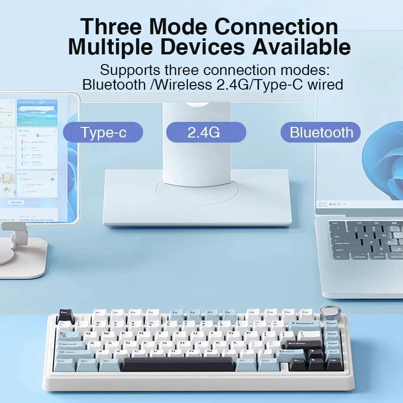 AULA F75 75% Wireless Mechanical Keyboard – RGB, Gasket Mount