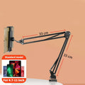 Flexible Bed Tablet Mount – 360° Arm, Fits 4.5–11" Devices