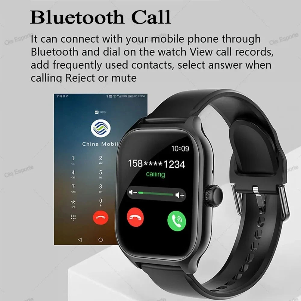 HD Smartwatch – Bluetooth Calls & Sports Modes