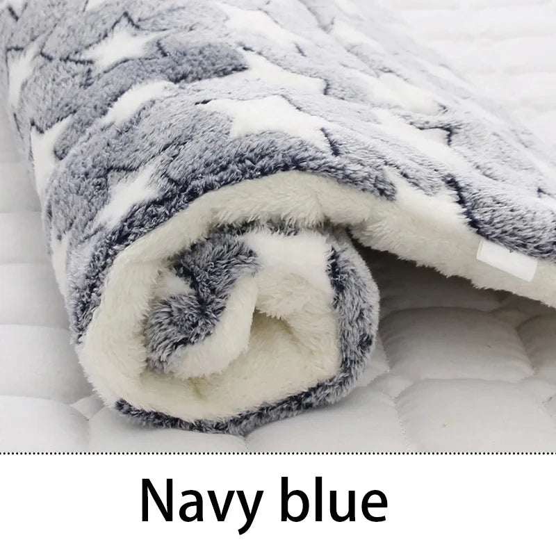 Flannel Pet Sleeping Mat – Cozy Cushion for Dogs & Cats