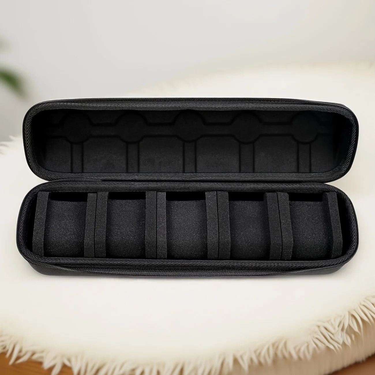 5-Slot Watch Travel Case