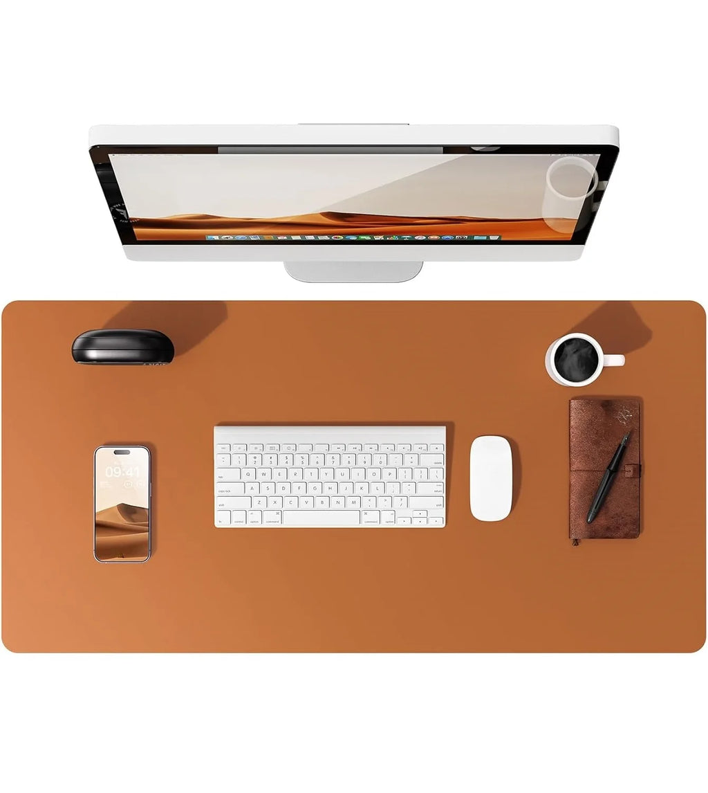 Leather Desk Mat – Large Non-Slip Mouse Pad for Office & Laptop