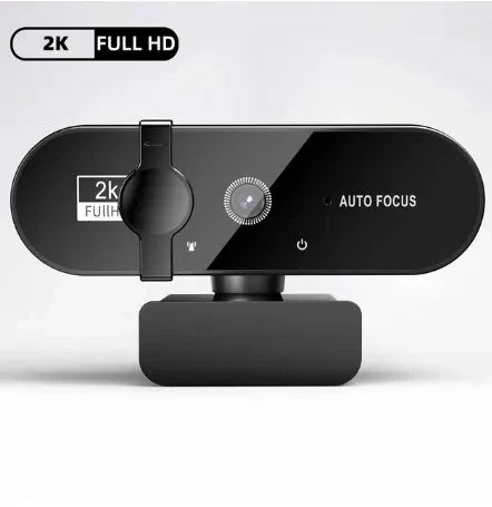 4K USB Webcam with Microphone – Auto Focus, Plug & Play