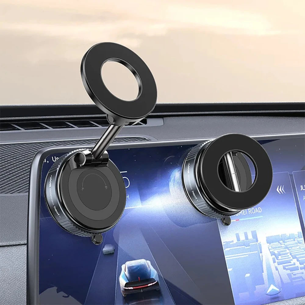 Magnetic Car Phone Mount – 360° Adjustable
