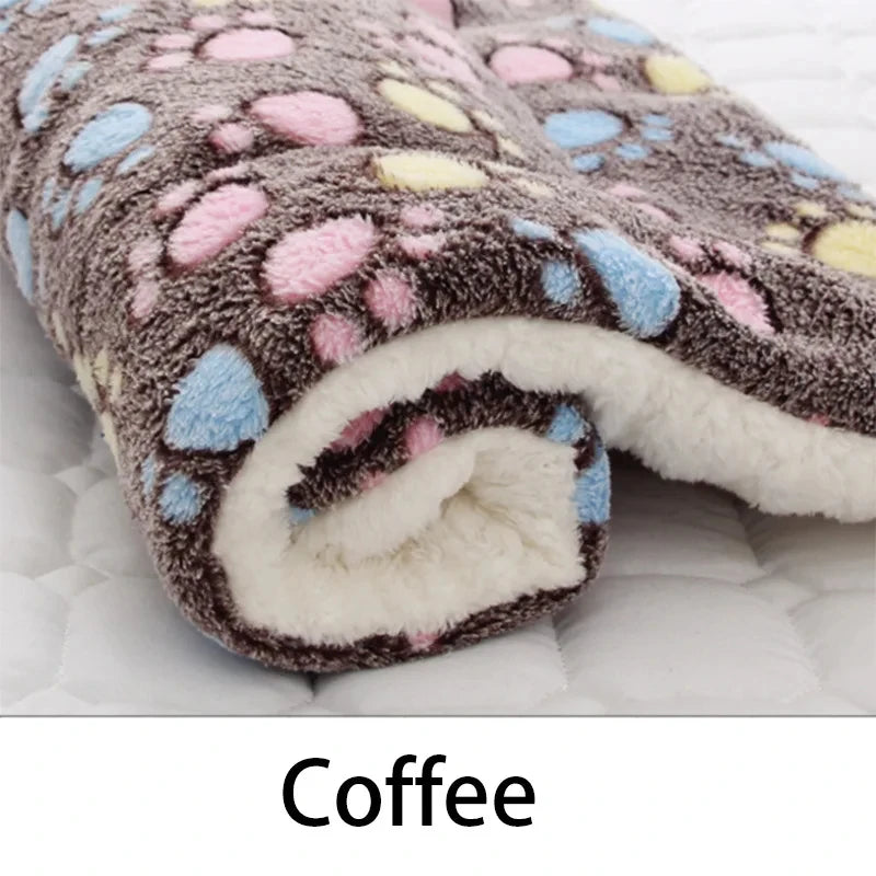 Flannel Pet Sleeping Mat – Cozy Cushion for Dogs & Cats