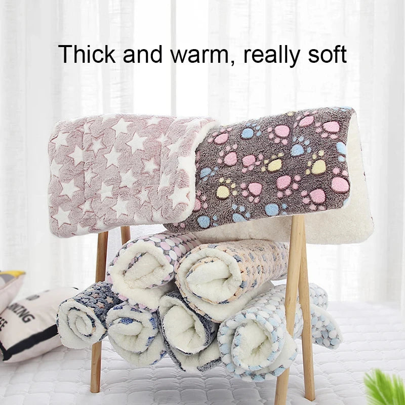 Flannel Pet Sleeping Mat – Cozy Cushion for Dogs & Cats