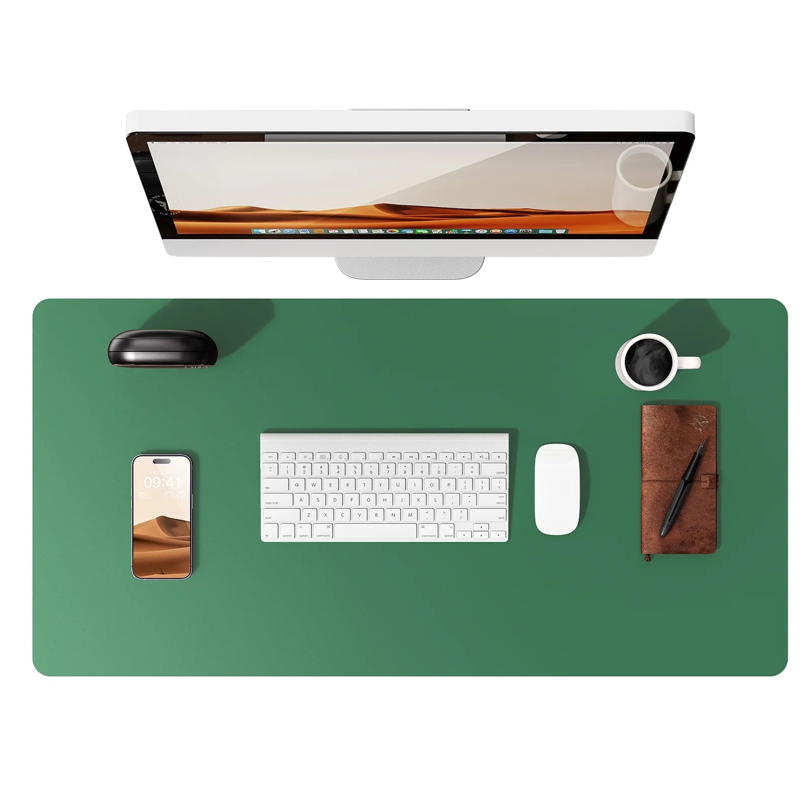 Leather Desk Mat – Large Non-Slip Mouse Pad for Office & Laptop