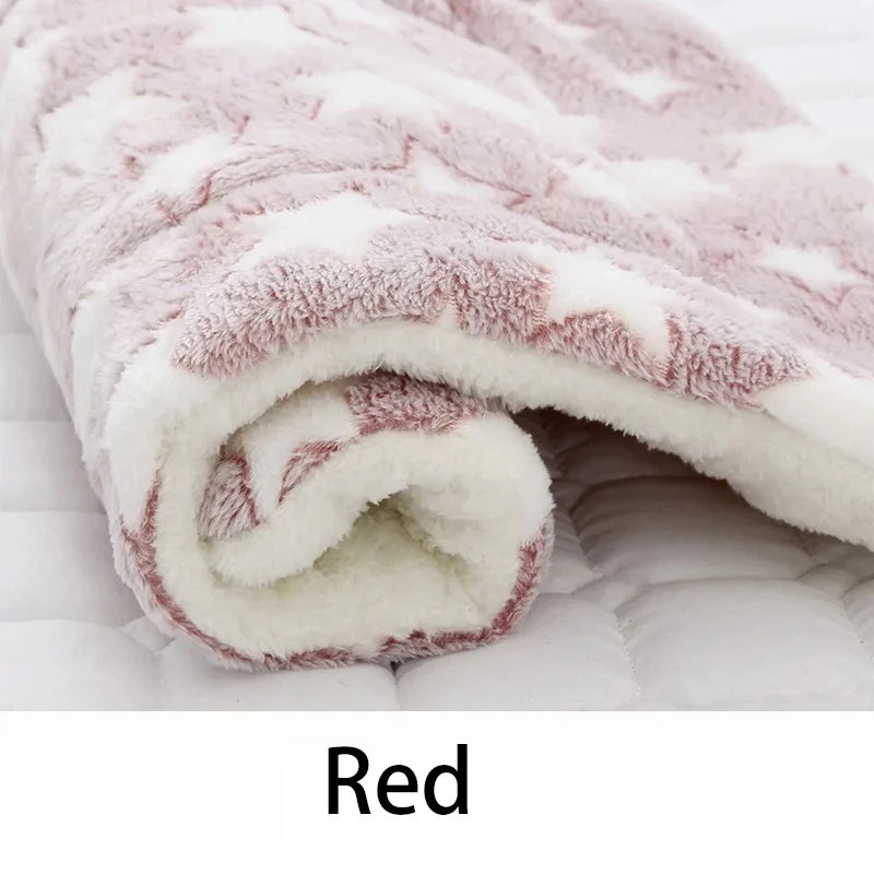 Flannel Pet Sleeping Mat – Cozy Cushion for Dogs & Cats