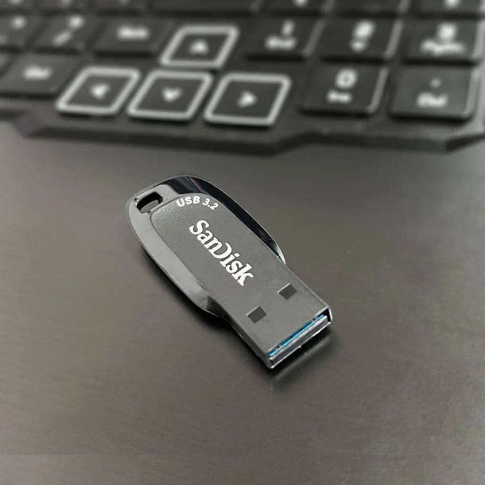 SanDisk Ultra Shift USB 3.2 Flash Drive 32GB 64GB 128GB 256GB Read Speed up to 100MB/s USB Flash Drive Memory Stick Pen Drive