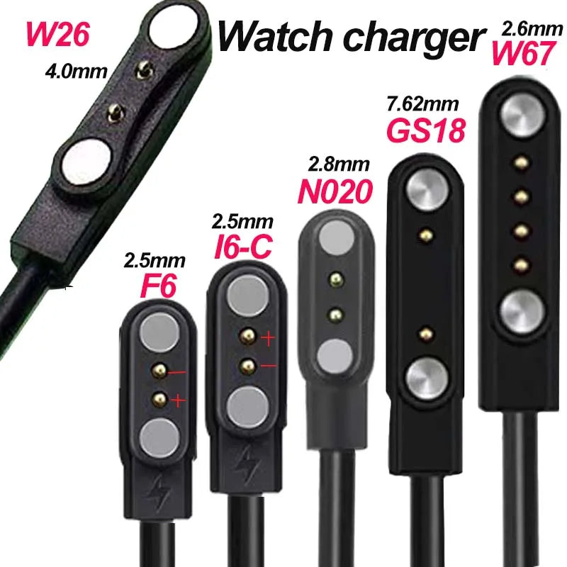 Smartwatch Charging Cable & Adapter