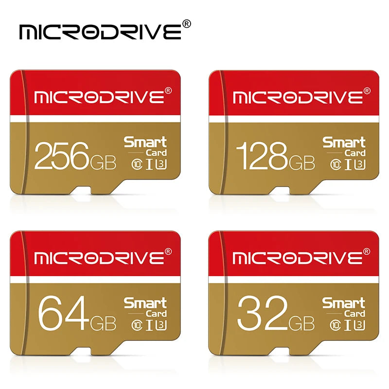 High-Speed Micro SD Card – Class 10, U3 (16GB–256GB)