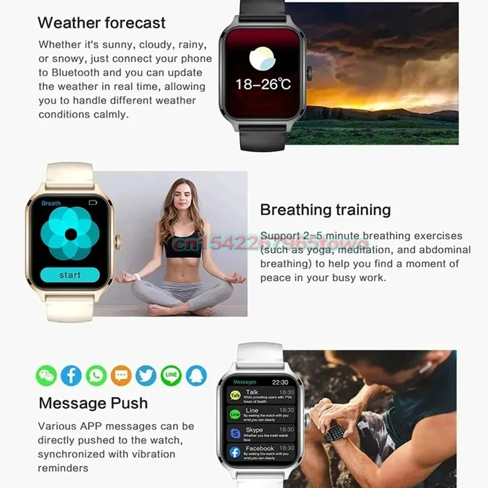 HD Smartwatch – Bluetooth Calls & Sports Modes
