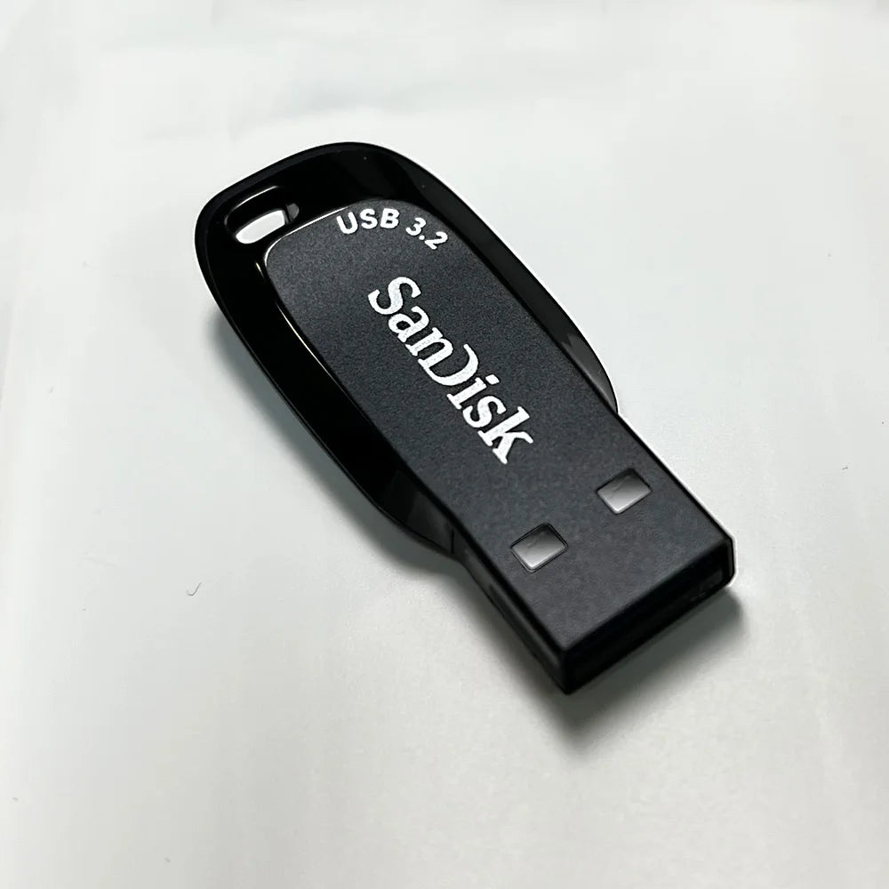 SanDisk Ultra Shift USB 3.2 Flash Drive 32GB 64GB 128GB 256GB Read Speed up to 100MB/s USB Flash Drive Memory Stick Pen Drive