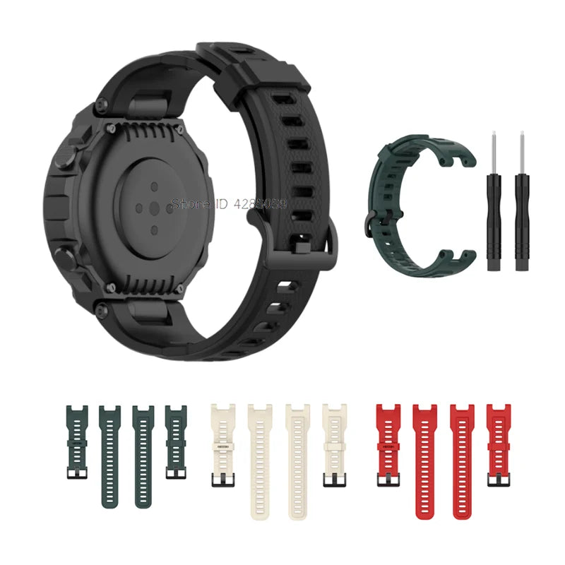 Amazfit Watch Band – Soft Silicone Replacement Strap