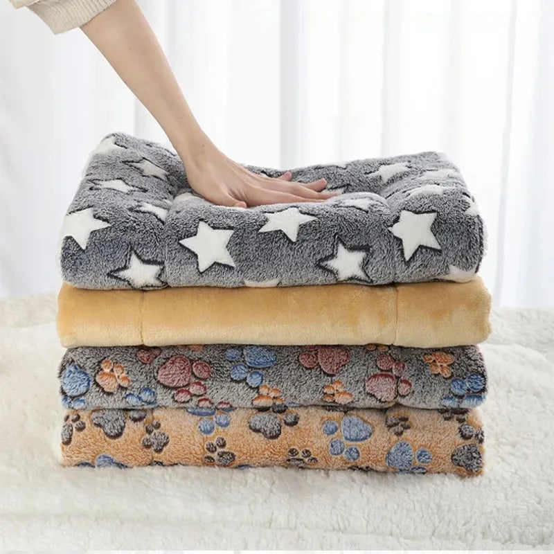 Flannel Pet Sleeping Mat – Cozy Cushion for Dogs & Cats
