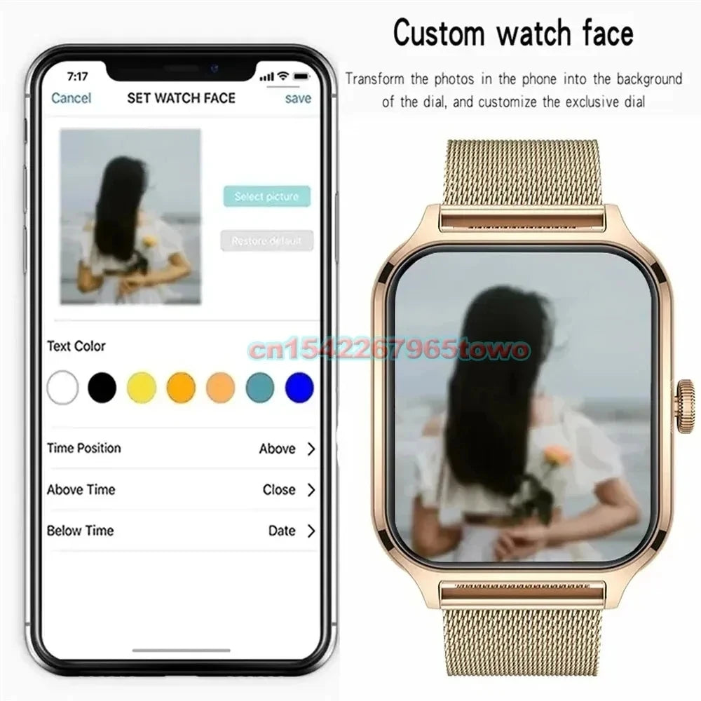 HD Smartwatch – Bluetooth Calls & Sports Modes